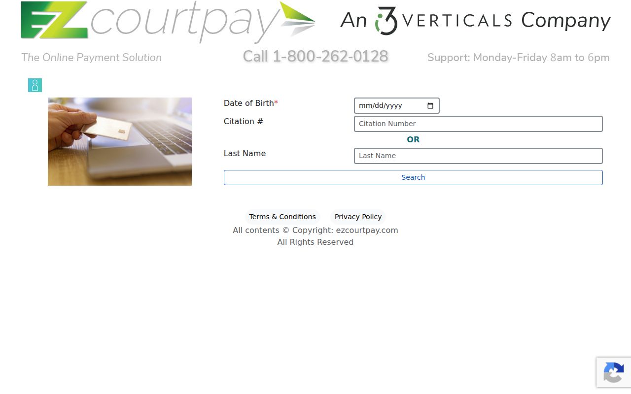 EZ Court Pay citation lookup for Upson County traffic